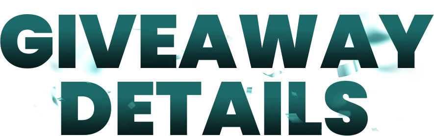 Giveaway details